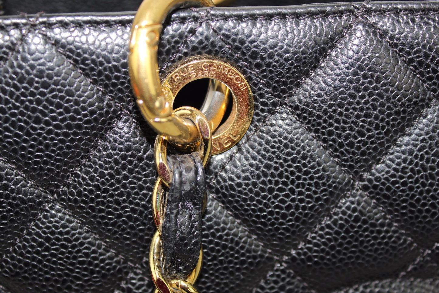 CHANEL GRAND SHOPPER TOTE CAVIAR