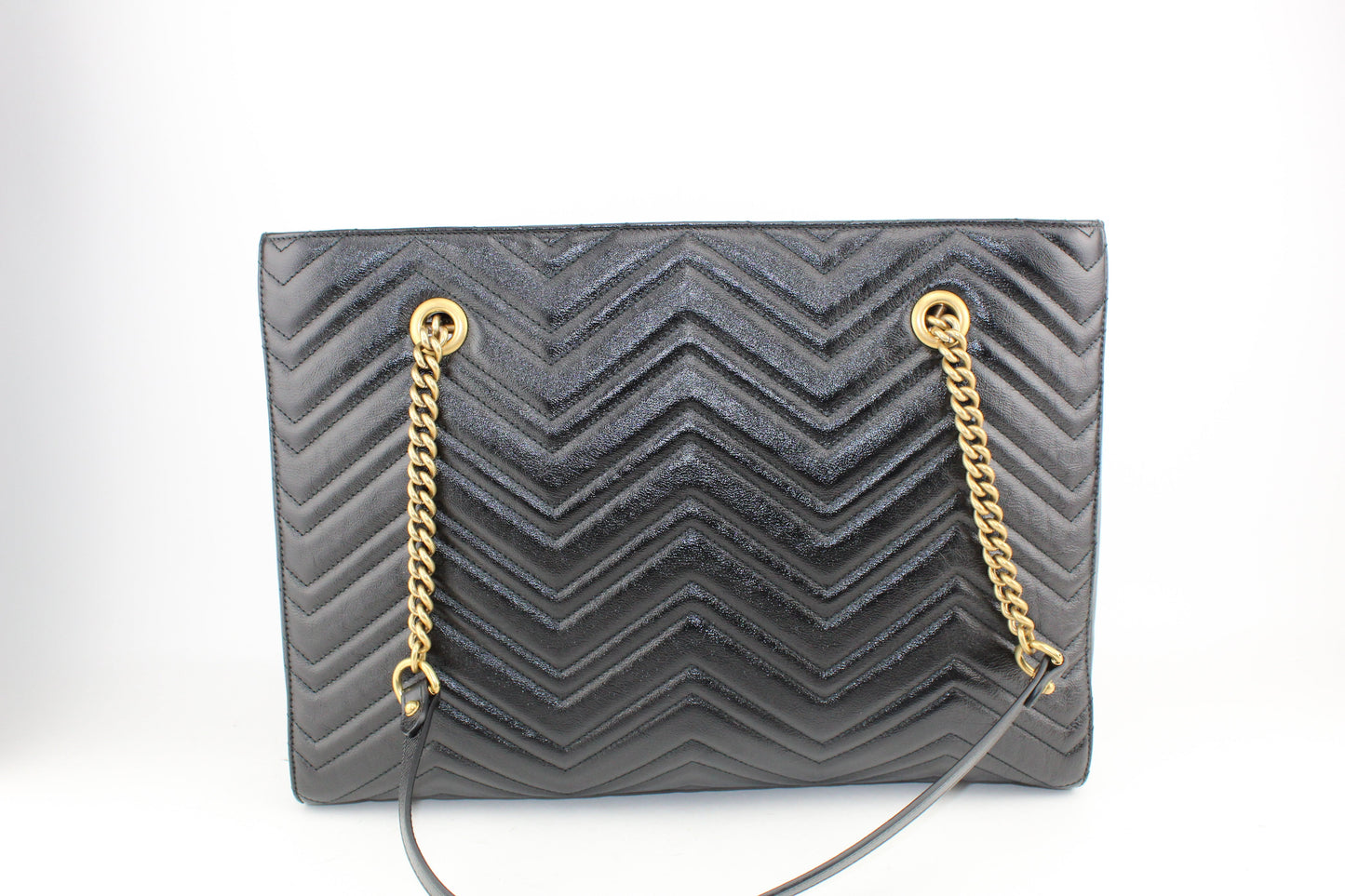 Gucci GG Marmont Matelassé medium tote black