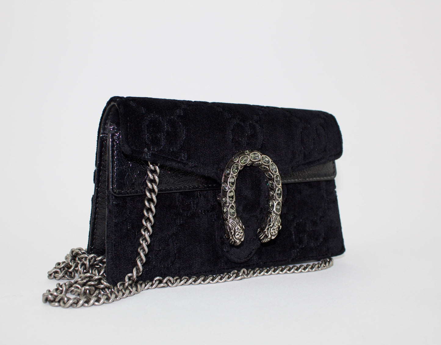 GUCCI DIONYSUS VELVET SUPER MINI BAG