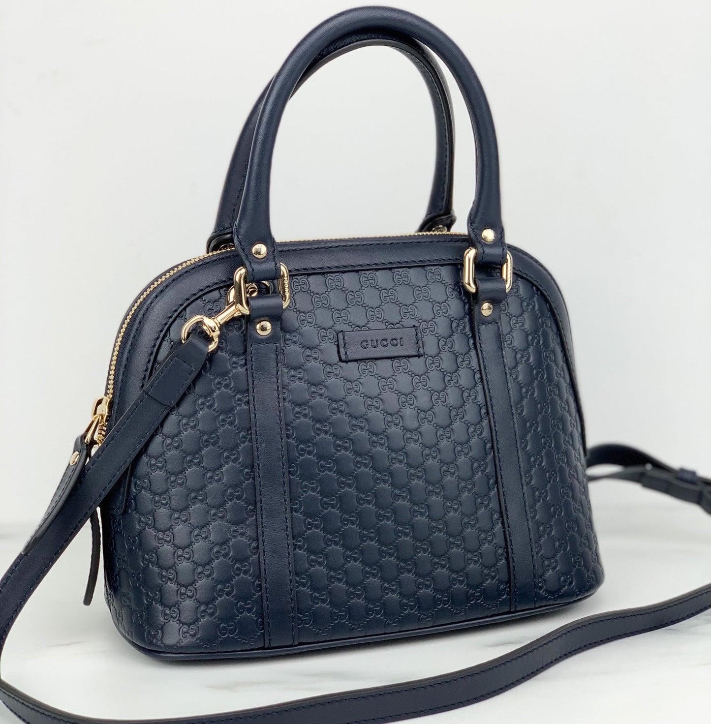 Gucci Guccissima Mini Dome bag