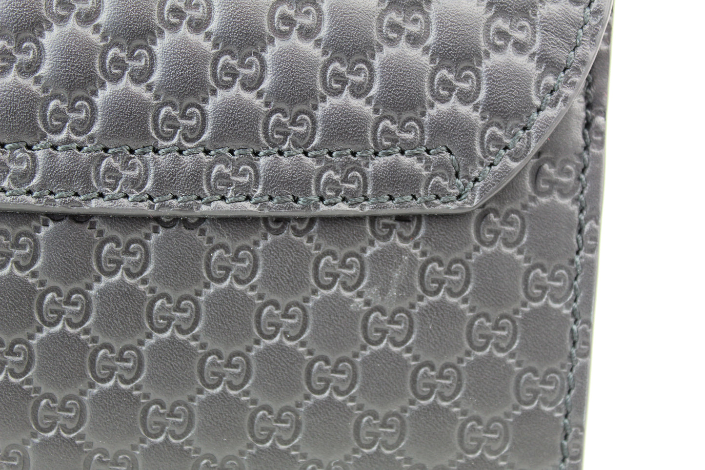 Gucci Emily Guccissima Mini Chain Bag black