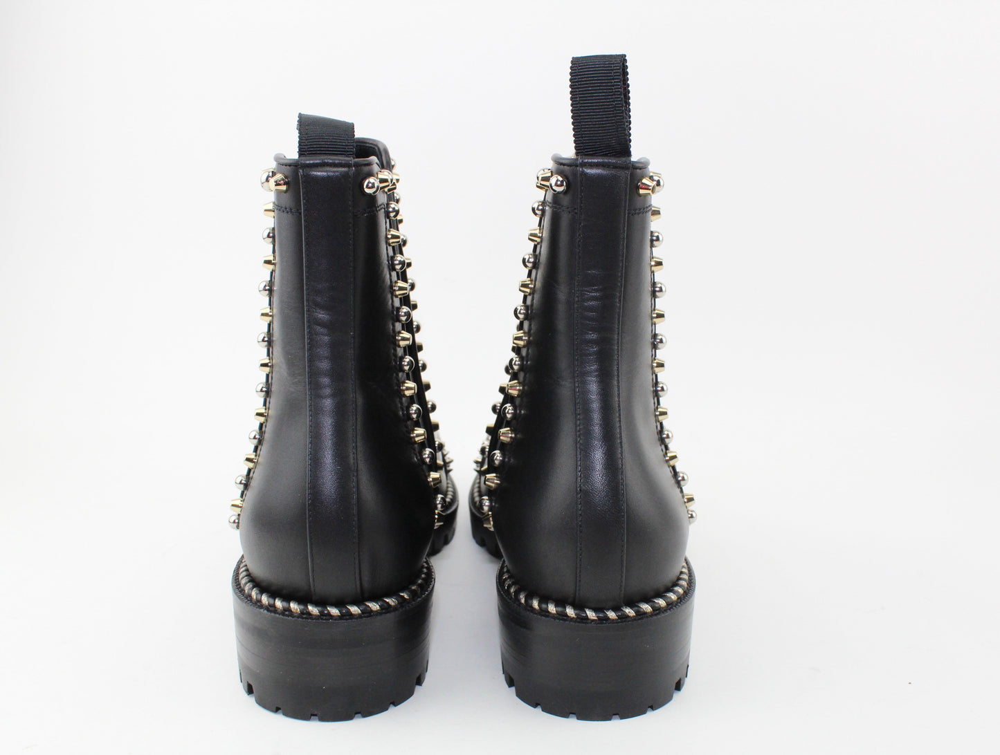 CHRISTIAN LOUBOUTIN CHASE A CLOU FLAT BOOTS