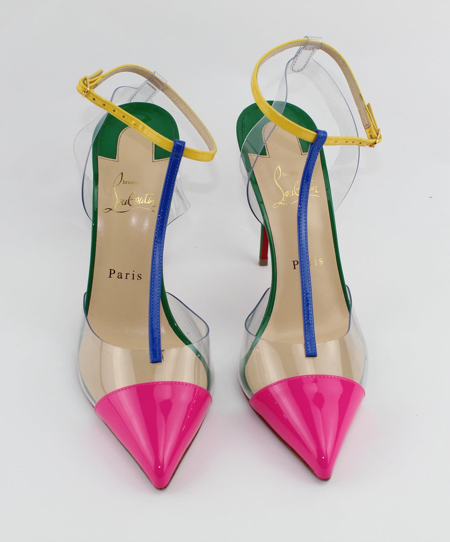 CHRISTIAN LOUBOUTIN NOSY 100 SIZE 39.5
