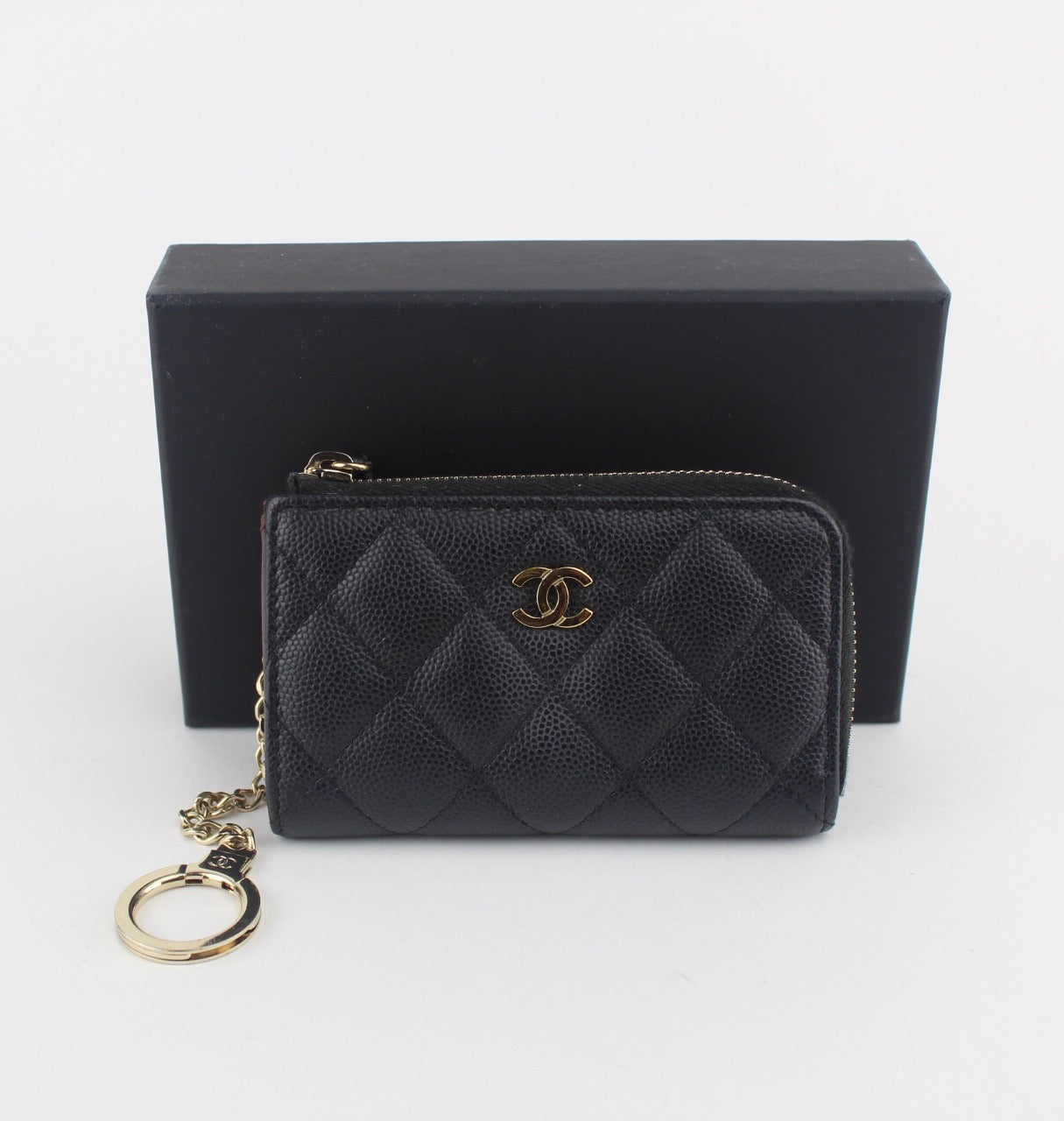 Chanel O Key Holder Mini Wallet
