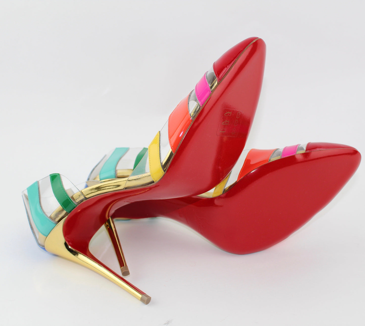 CHRISTIAN LOUBOUTIN GABRIELLA 100 SIZE 39.5