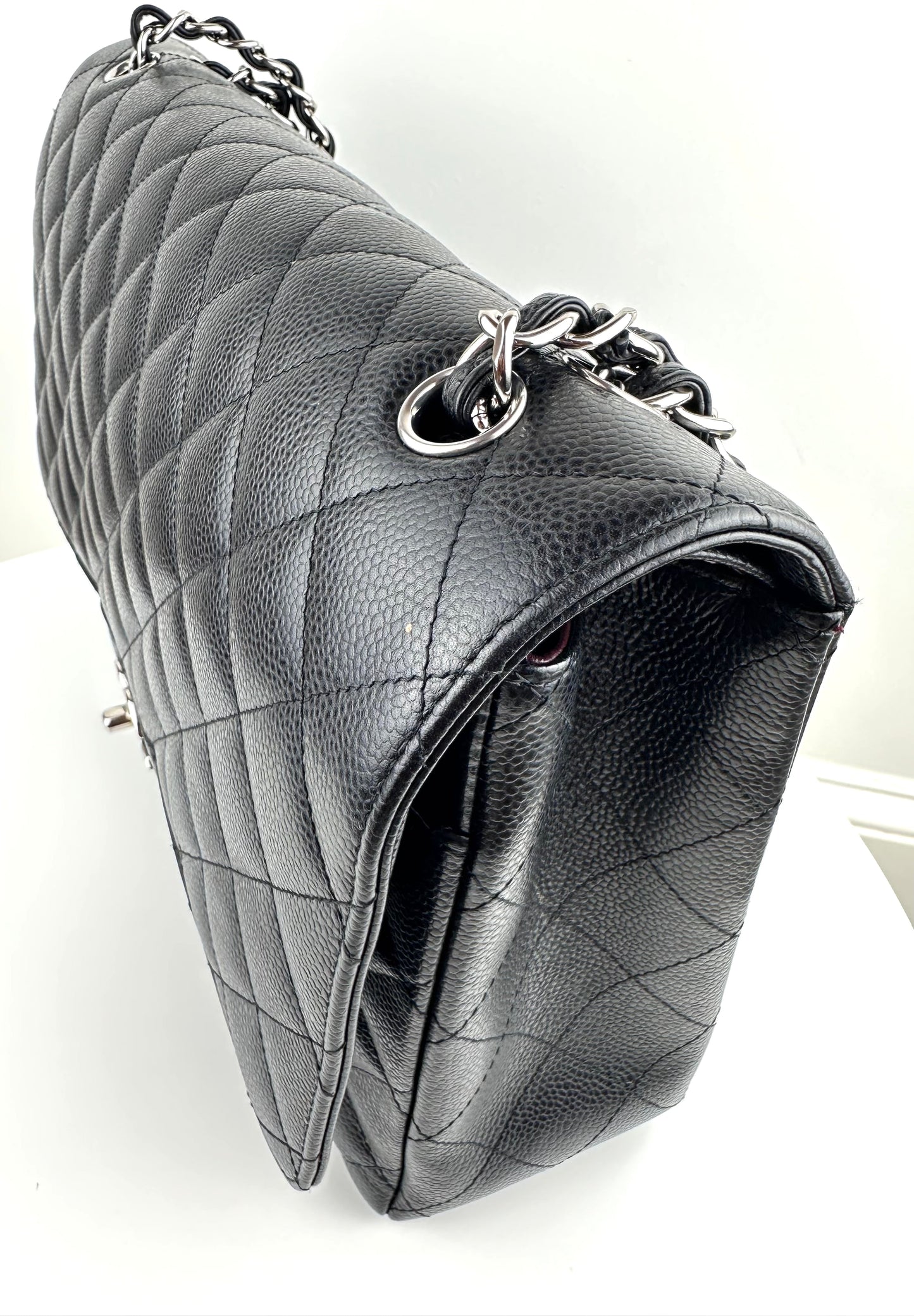 Chanel Classic Maxi Double Flap Bag Black
