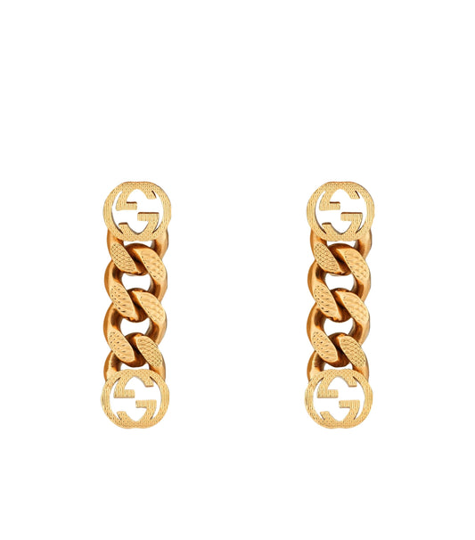 Gucci Earrings with Interlocking G