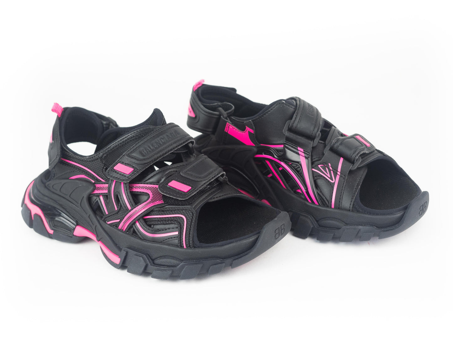 Balenciaga Track Strap Sandals