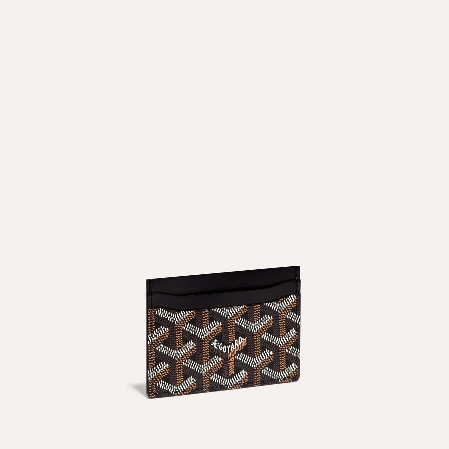 Goyard Card Case Black