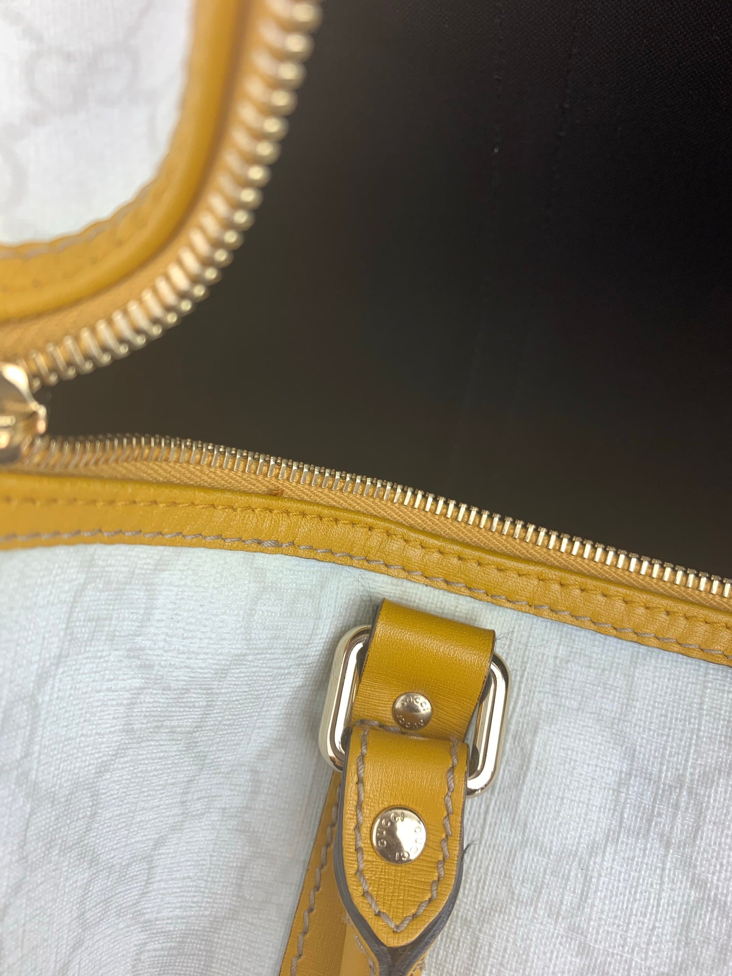 GG Canvas Boston Bag