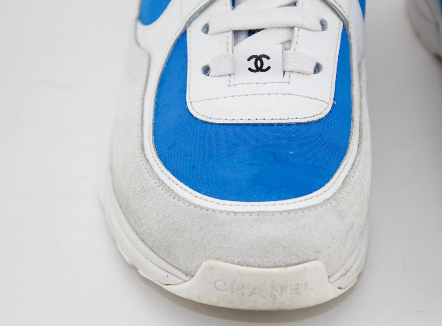 Chanel Cross Trainer Hightop Sneakers
