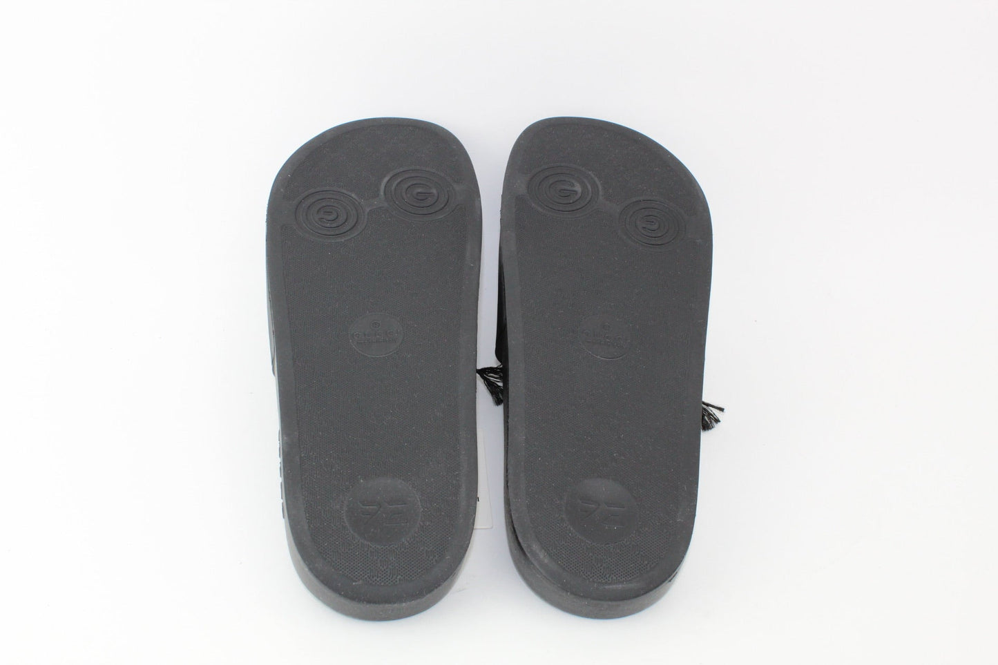 GUCCI BLACK LOGO SLIDES
