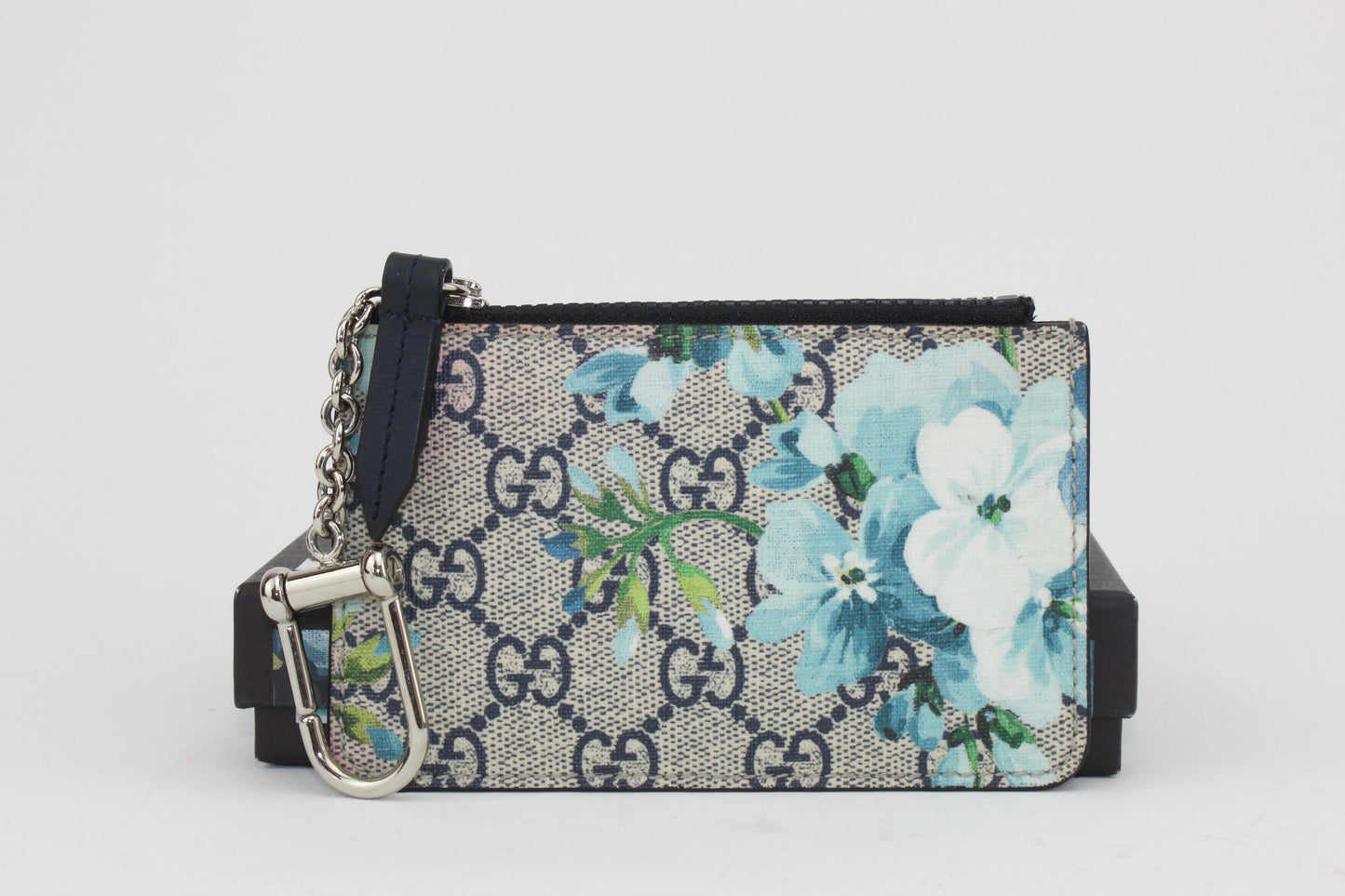 Gucci Floral GG Key pouch