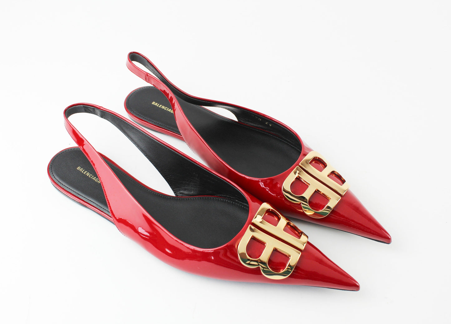 Balenciaga BB slingback ballerinas