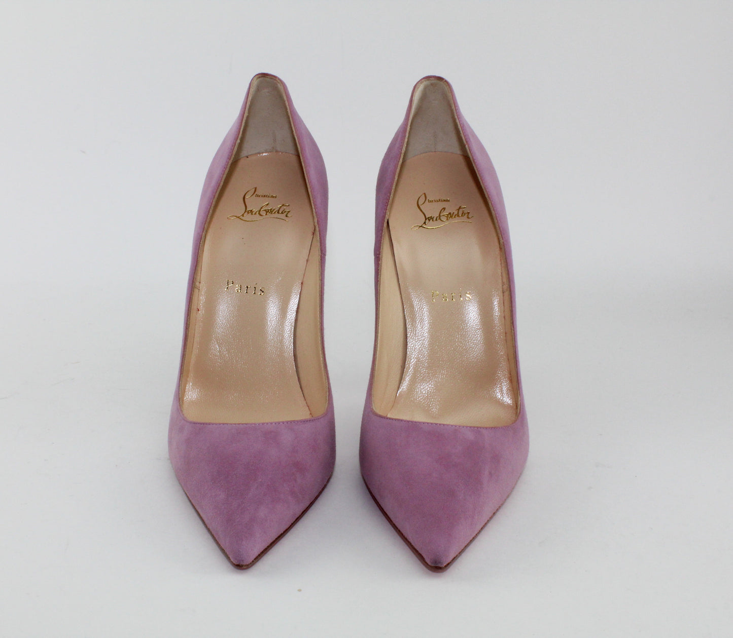 CHRISTIAN LOUBOUTIN SO KATE SUEDE ROSETTE