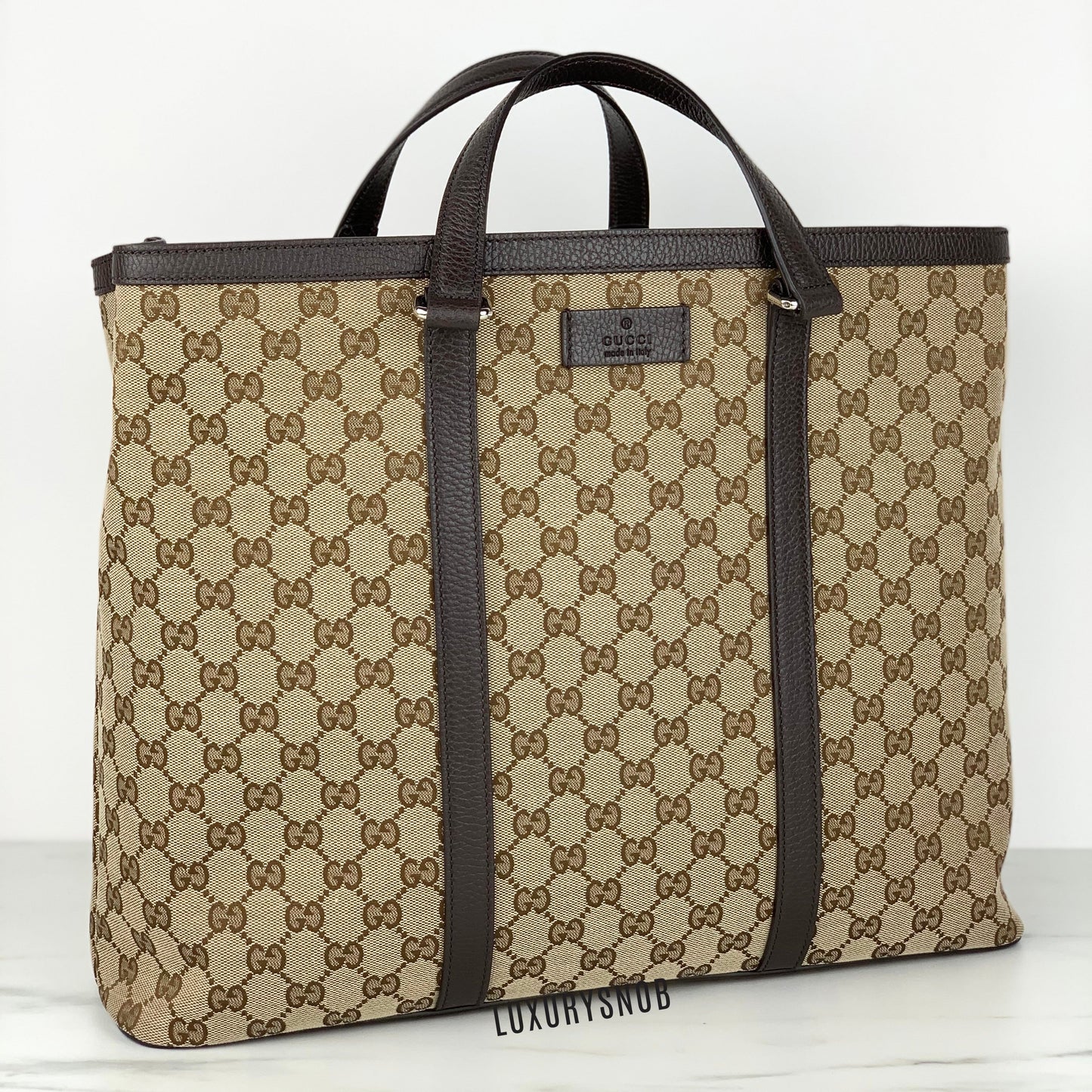 Gucci GG Canvas Signature Tote