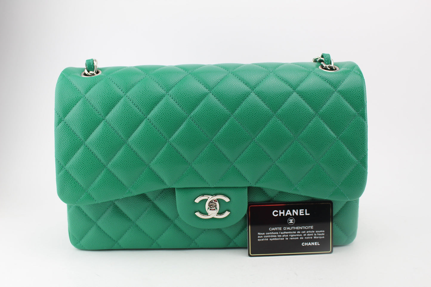 Chanel Classic Jumbo Caviar bag