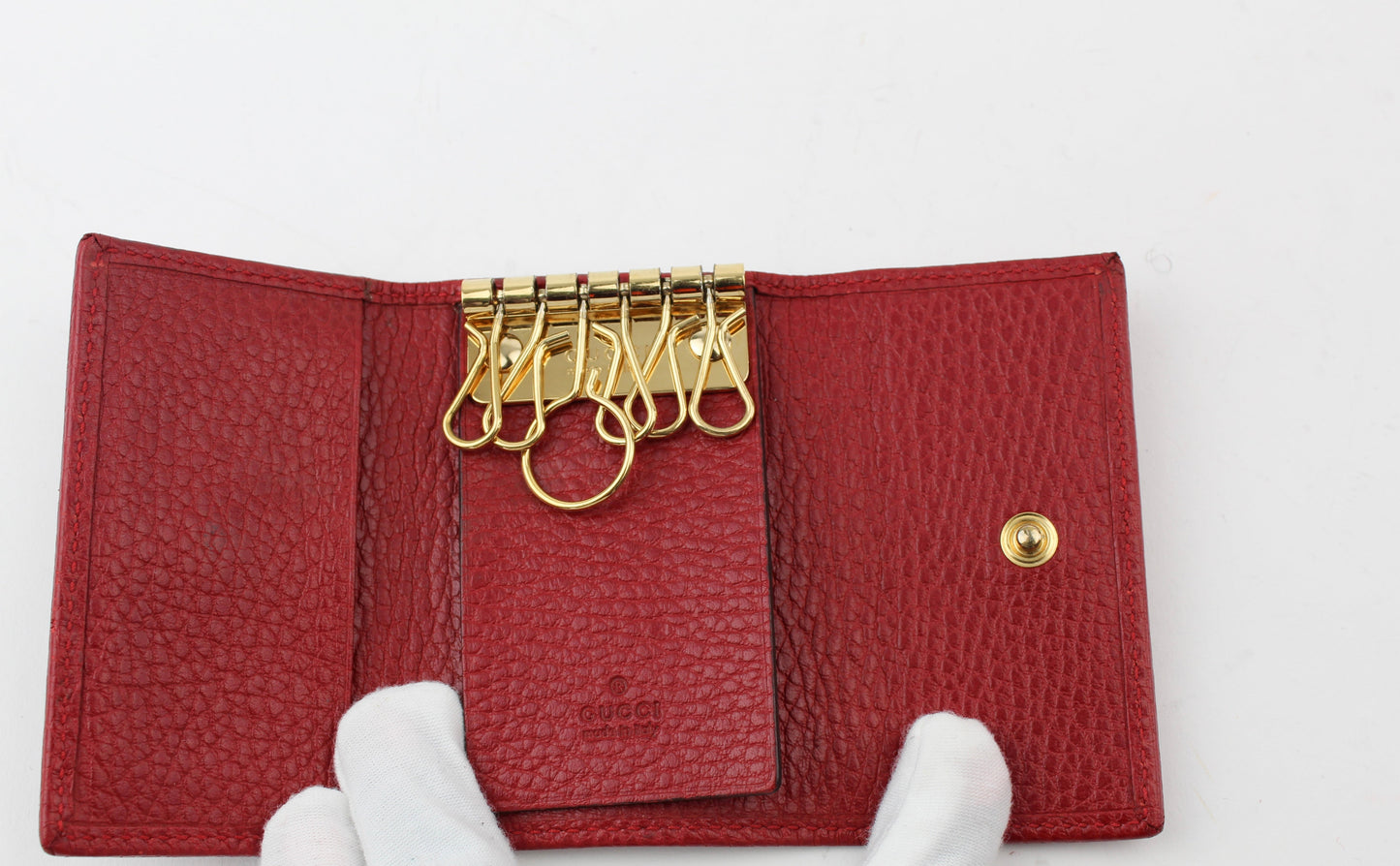 Gucci GG Marmont Leather Key Case