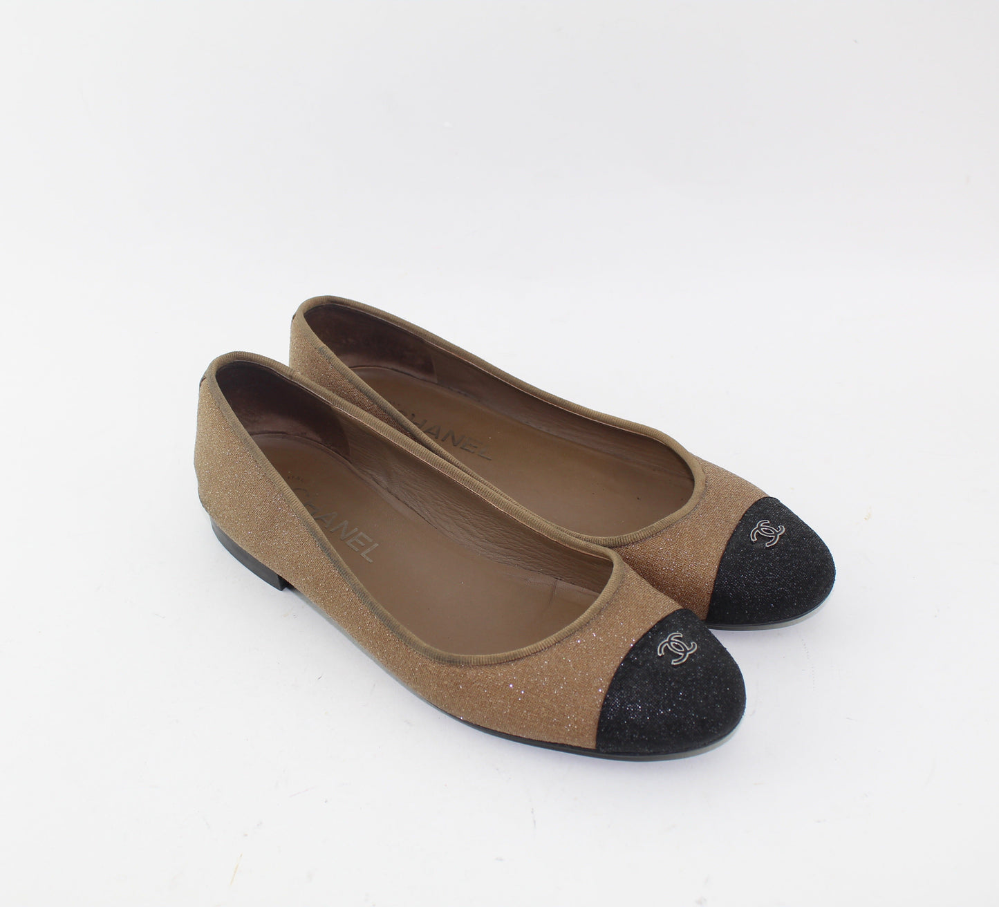 CHANEL BALLERINA FLATS SIZE 39.5