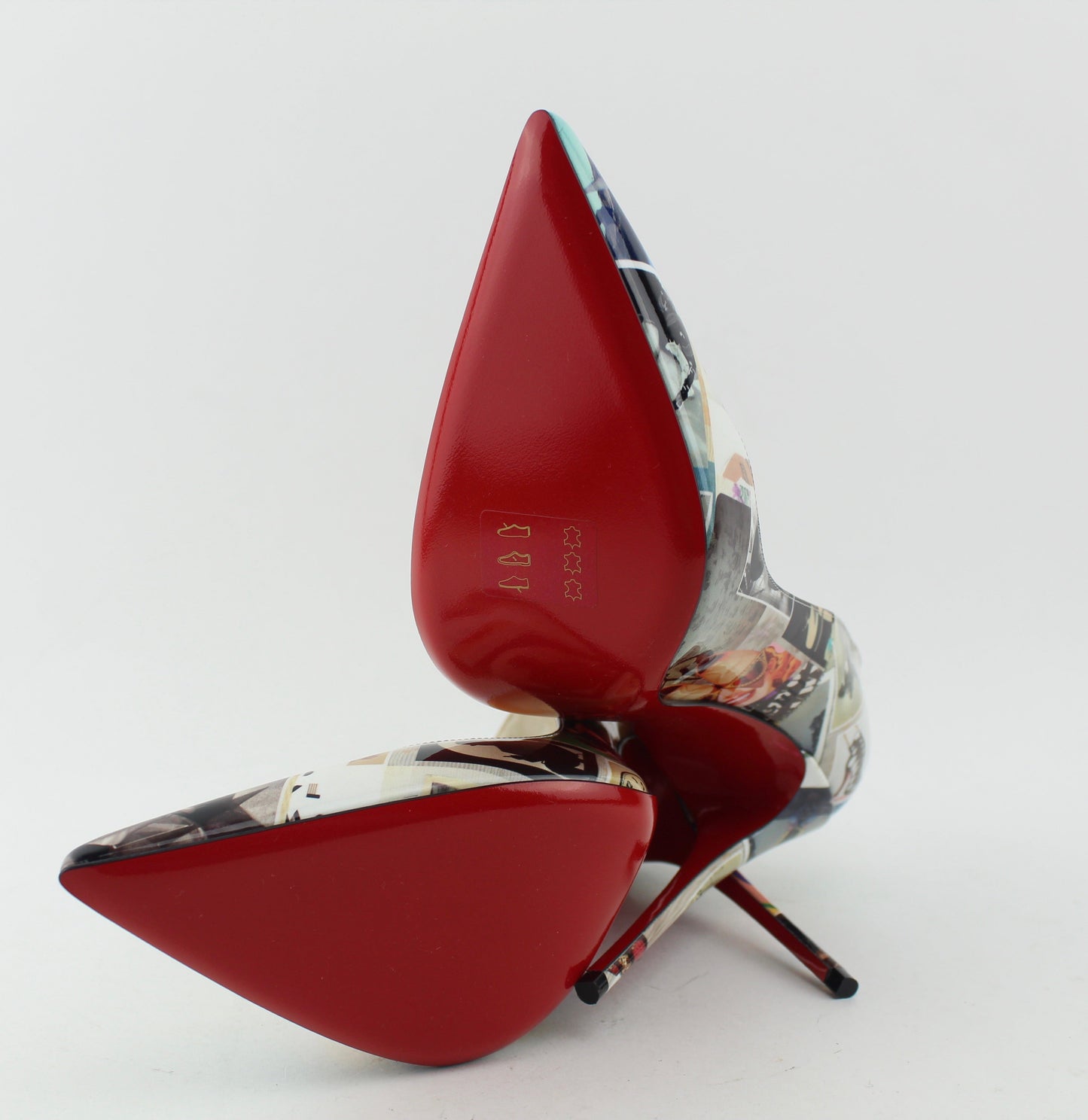 CHRISTIAN LOUBOUTIN SO KATE 120 PATENT COLLAGE SIZE 40