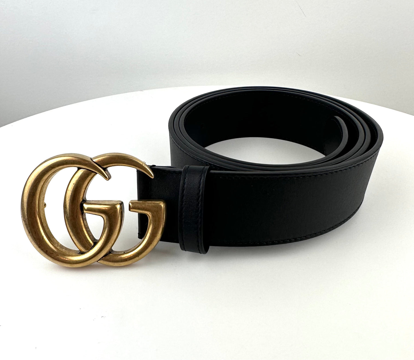 Gucci GG marmont leather belt