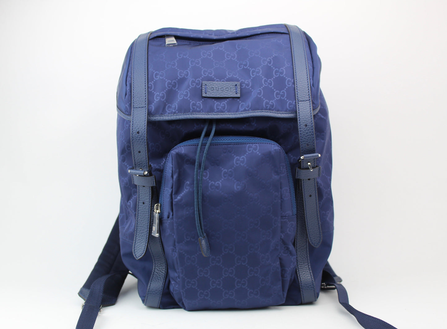 Gucci Guccissima Nylon Buckle Men’s Backpack