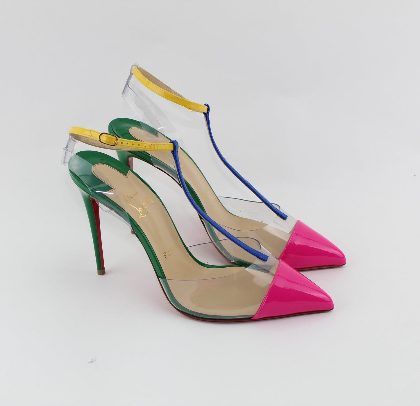 CHRISTIAN LOUBOUTIN NOSY 100 SIZE 39.5