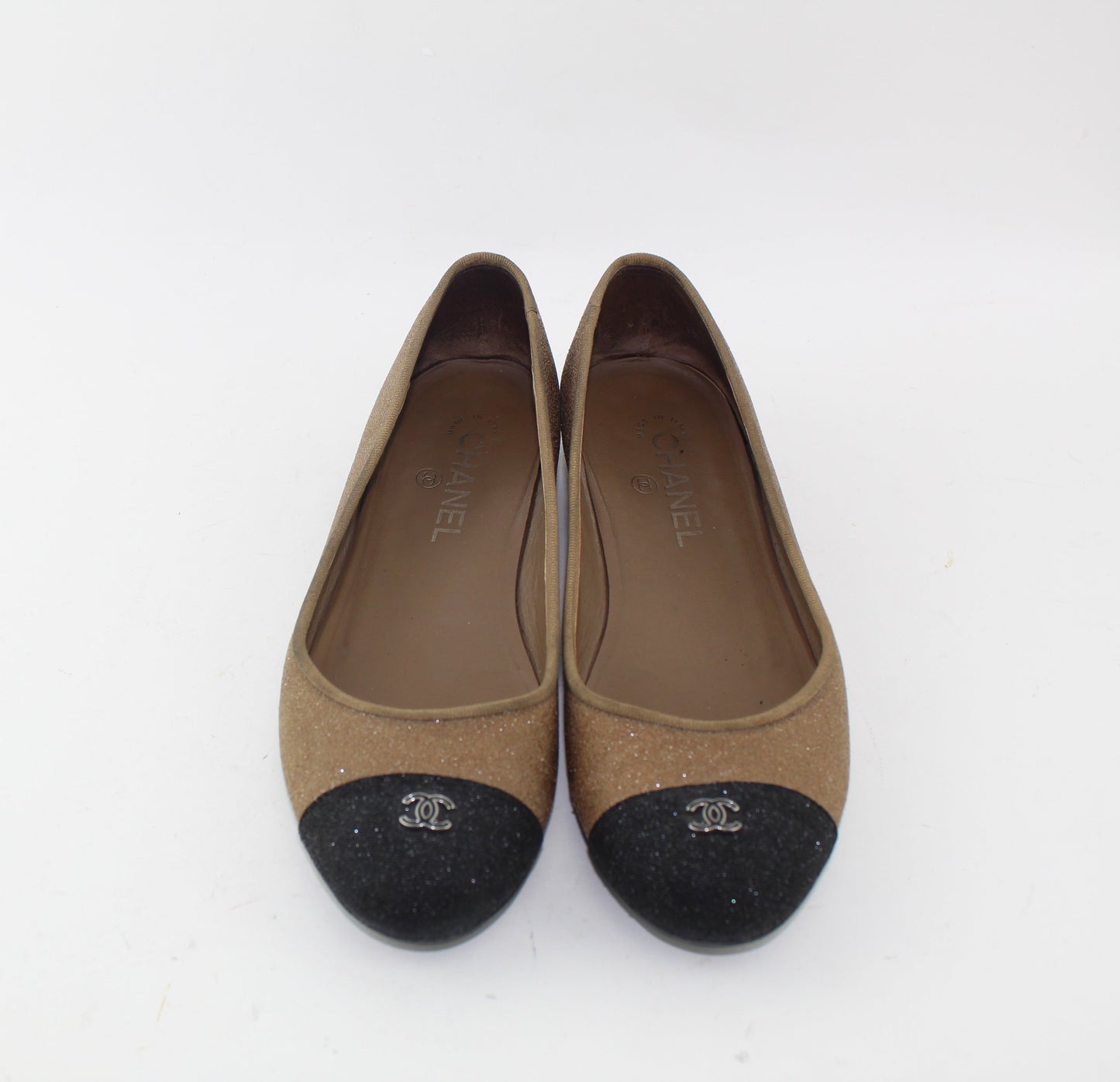 CHANEL BALLERINA FLATS SIZE 39.5