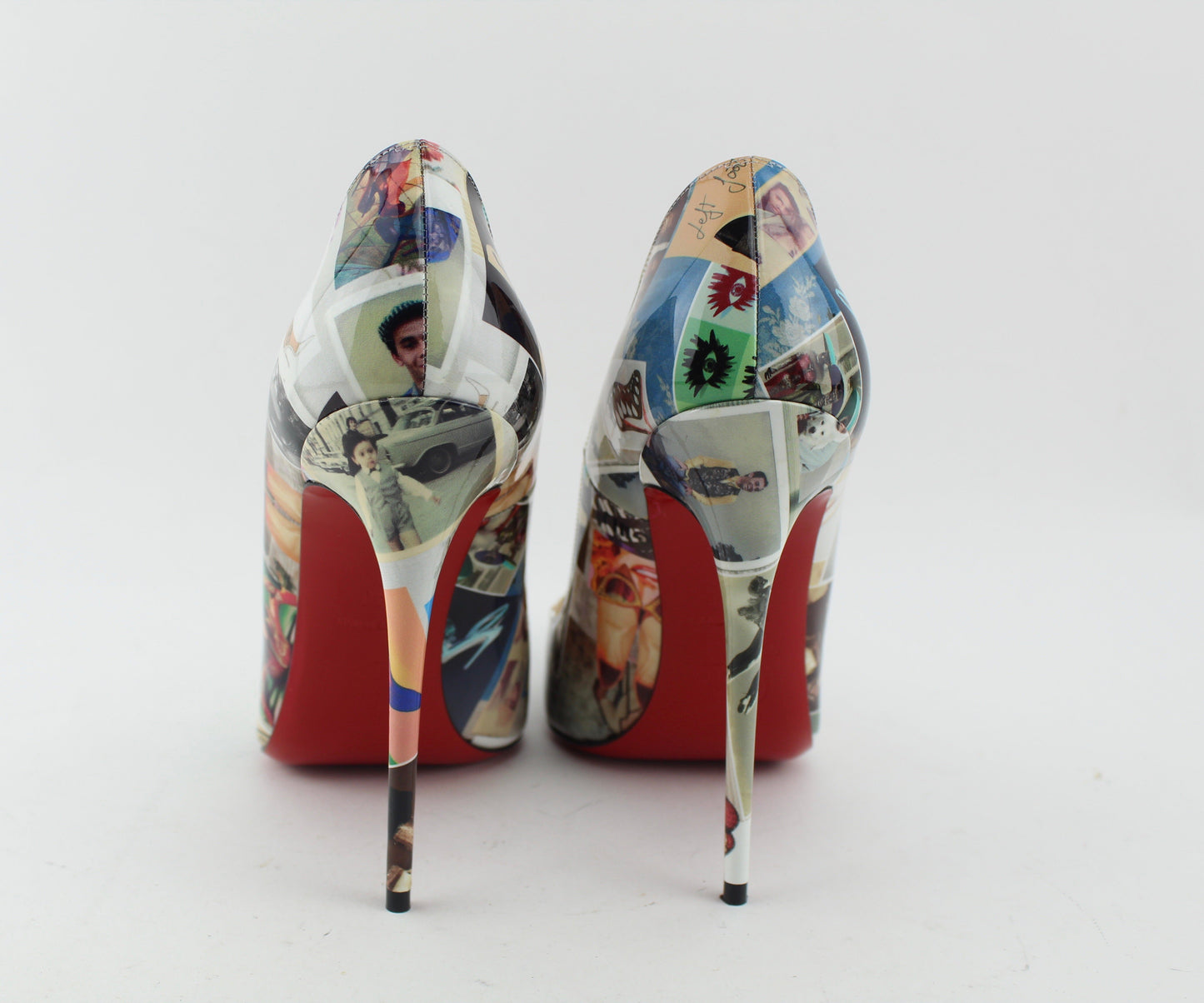 CHRISTIAN LOUBOUTIN SO KATE 120 PATENT COLLAGE SIZE 40