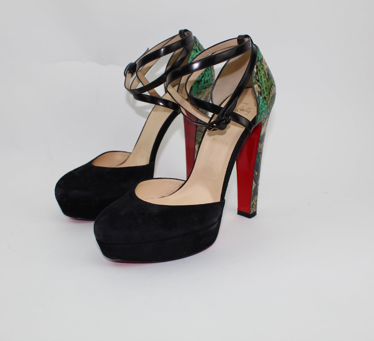 CHRISTIAN LOUBOUTIN LA FAVORITA 140mm PLATFORM PUMP