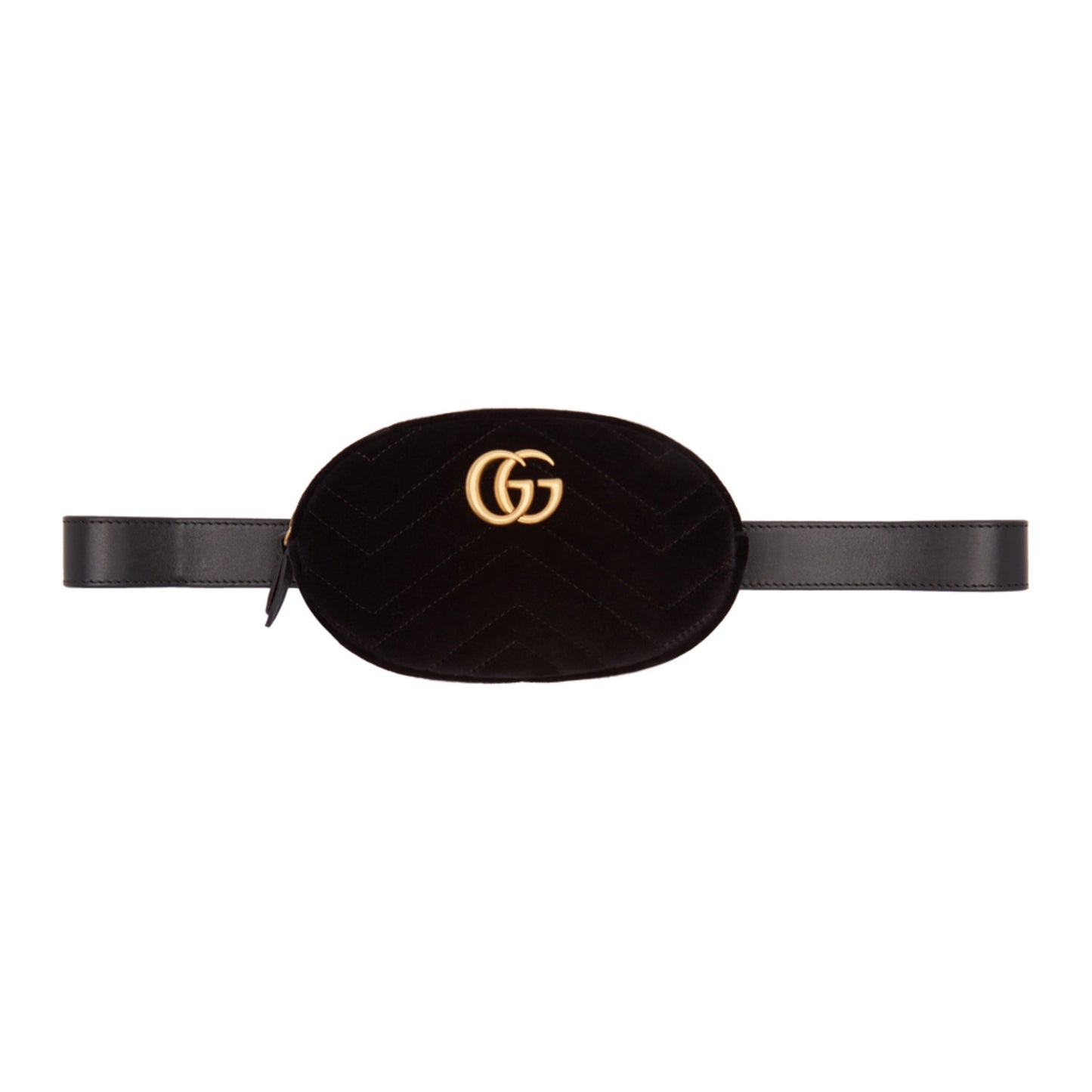GUCCI GG MARMONT VELVET BELT BAG