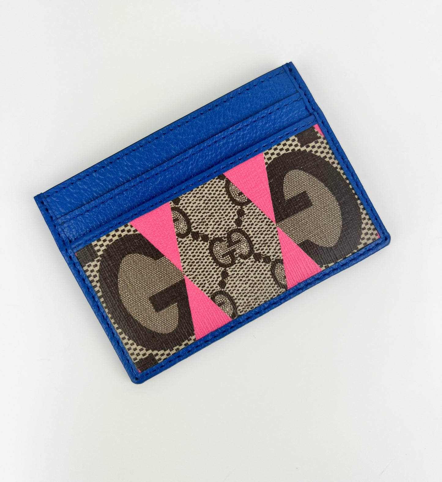 Gucci GG rhombus print card case