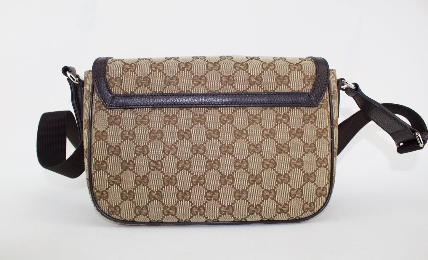 Gucci Canvas Cross Body Messenger Bag