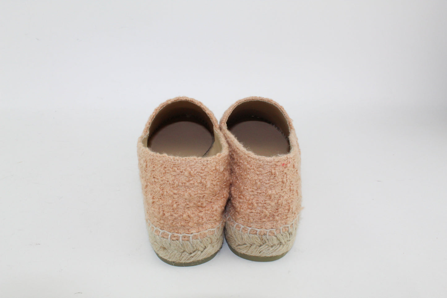 Chanel Espadrille Tweed/ Lambskin Beige and Brown