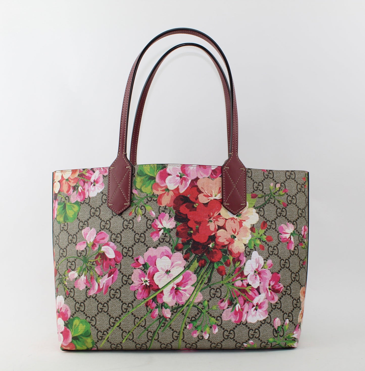 GUCCI GG BLOOMS REVERSIBLE TOTE