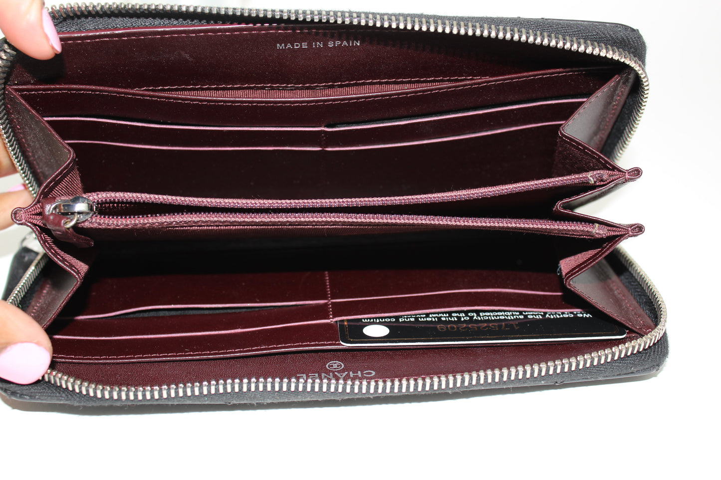CHANEL 2.55 REISSUE ZIP AROUND WALLET