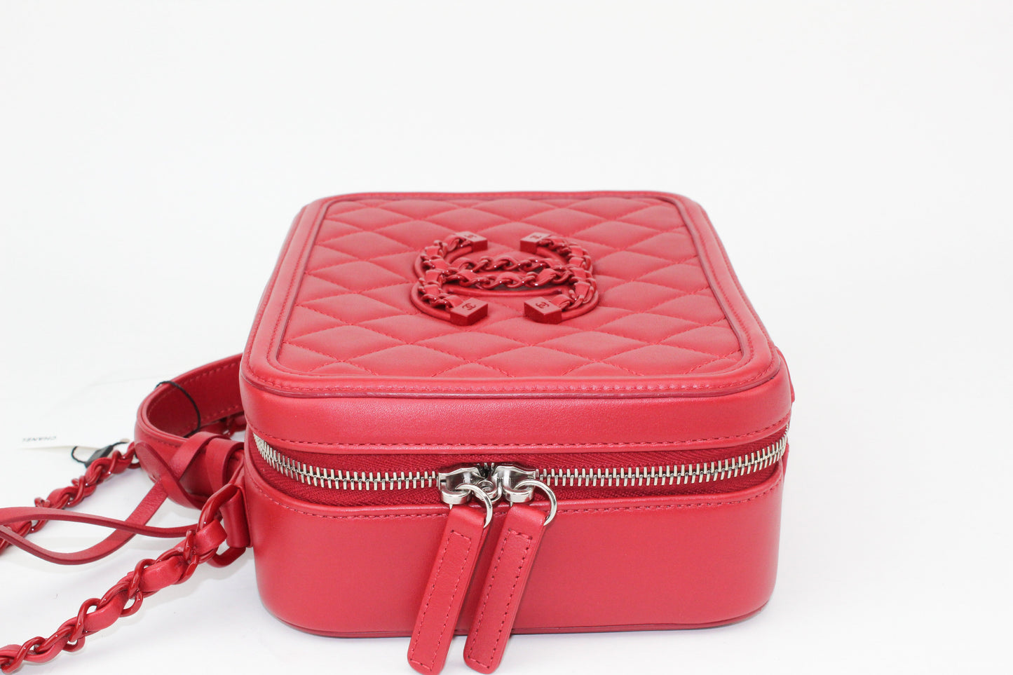 Chanel Medium Dark Red Vanity Case