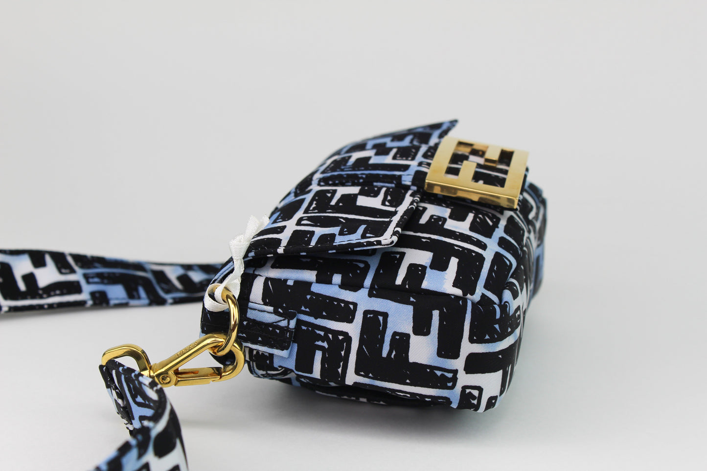 Fendi Duo Baquette Leather shoulder bag