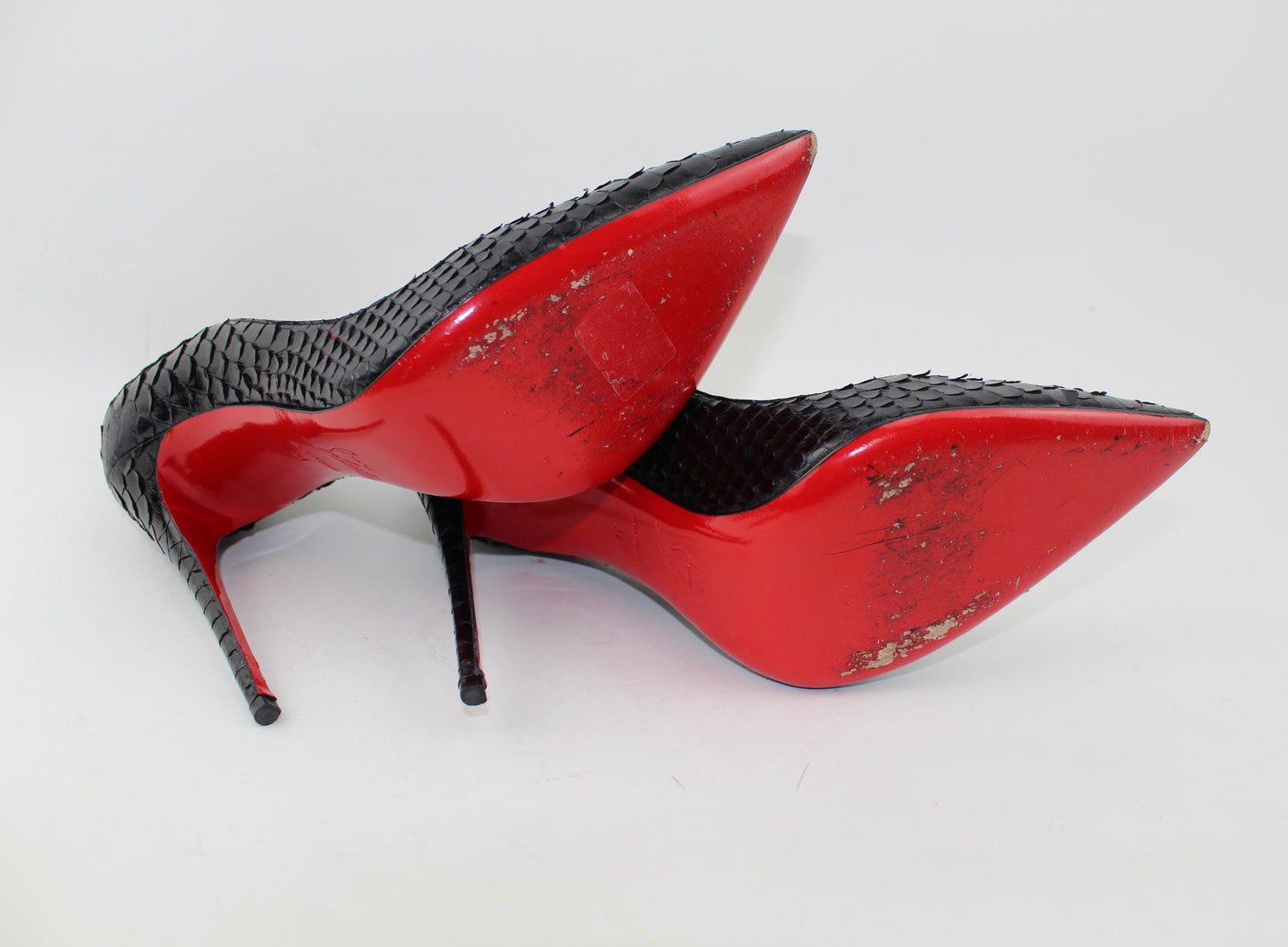 CHRISTIAN LOUBOUTIN PYTHON SO KATE 120mm