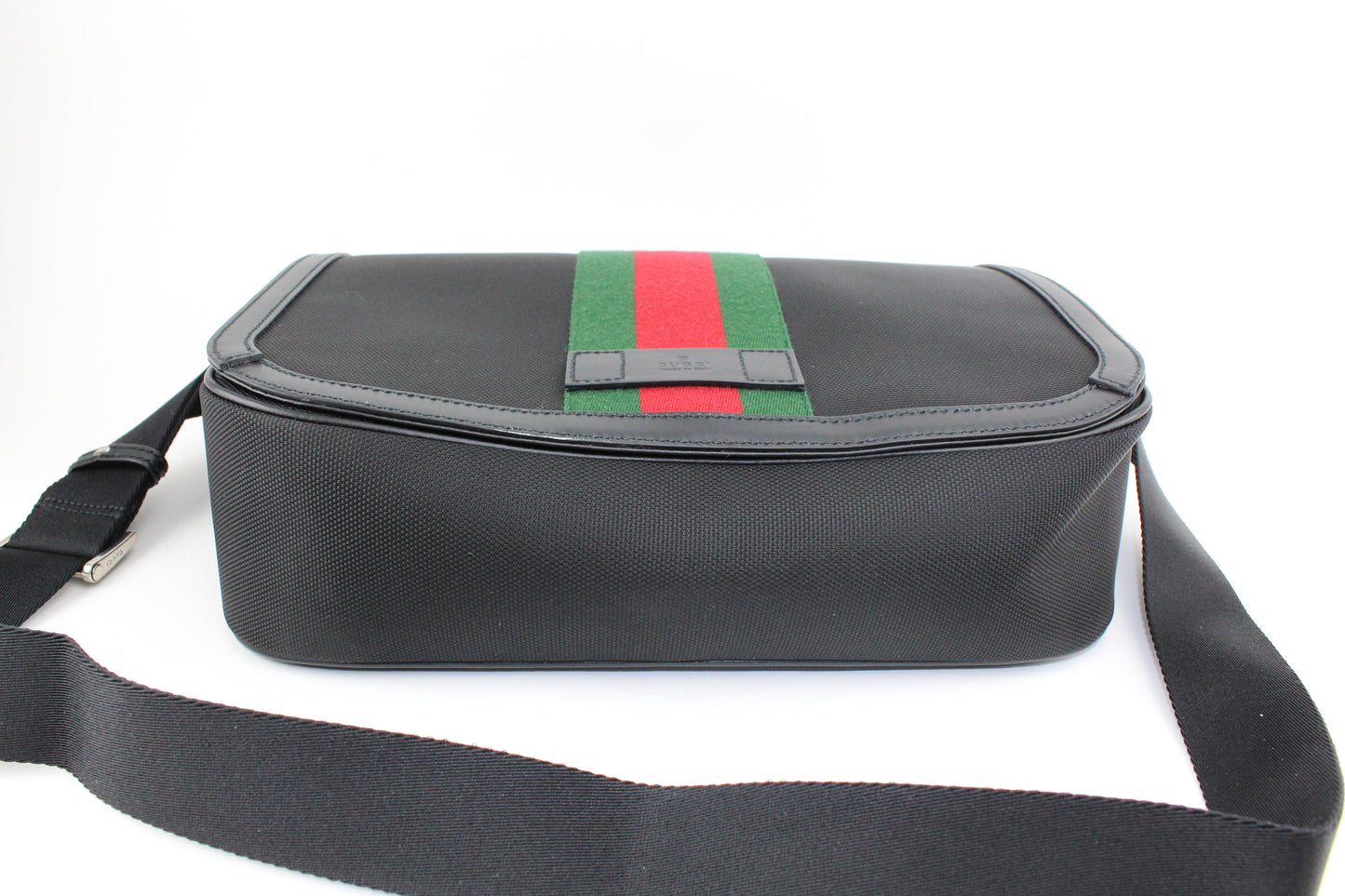 Gucci Canvas Cross Body Large Messenger Bag