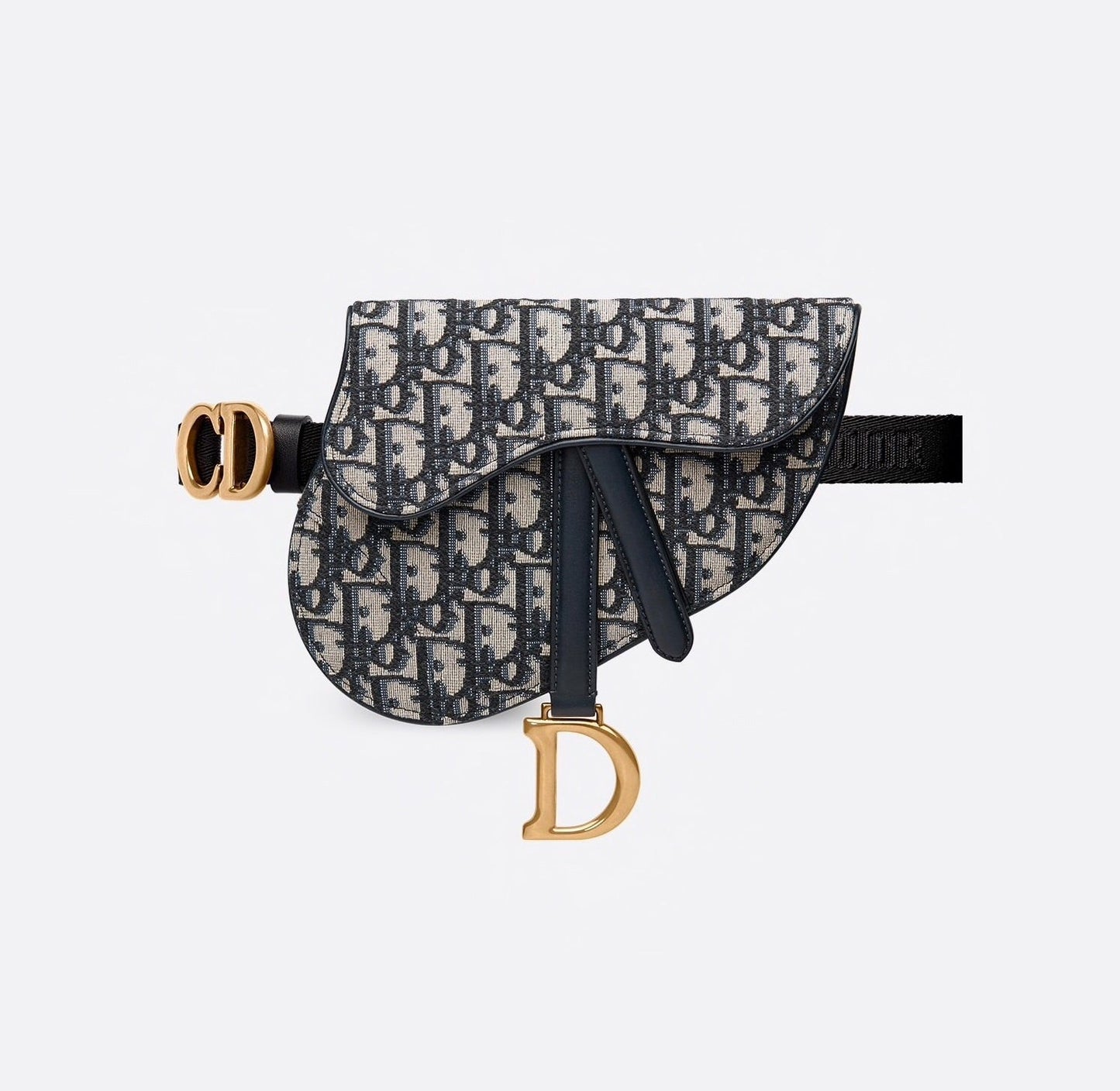 DIOR OBLIQUE SADDLE BELT BAG