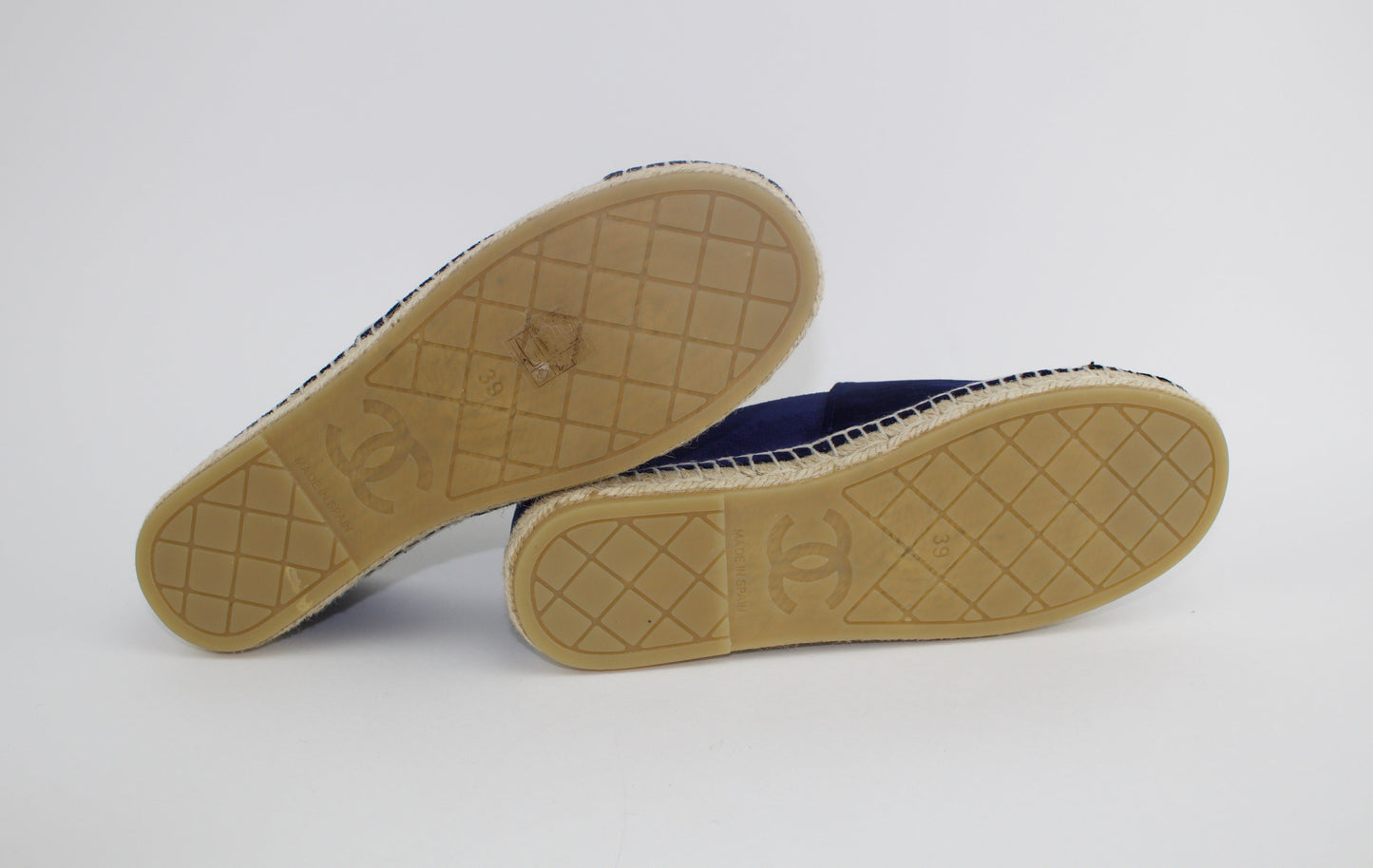 CHANEL VELVET ESPADRILLES