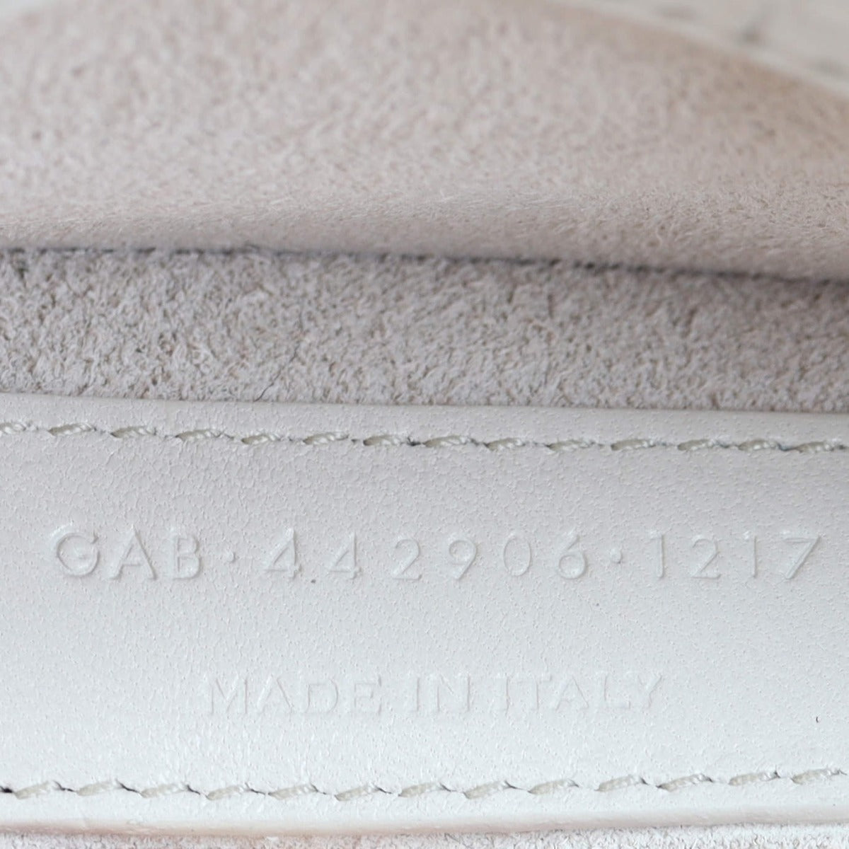 Saint Laurent Sunset Medium Croc-Embossed