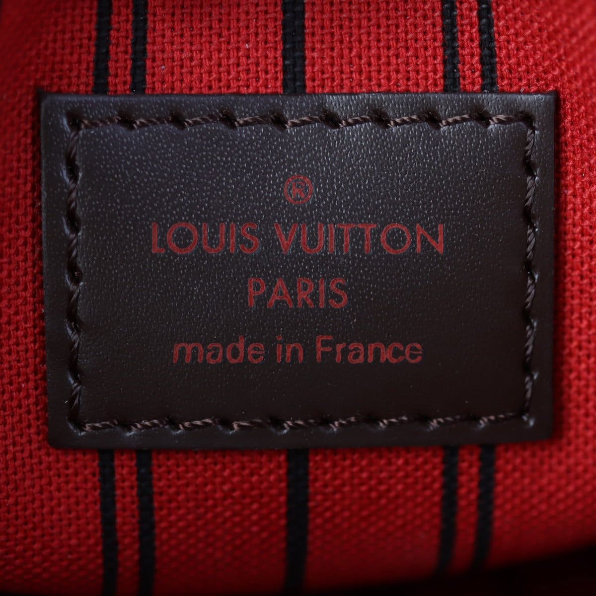 Louis Vuitton Neverfull GM Damier Ebene with Pouch