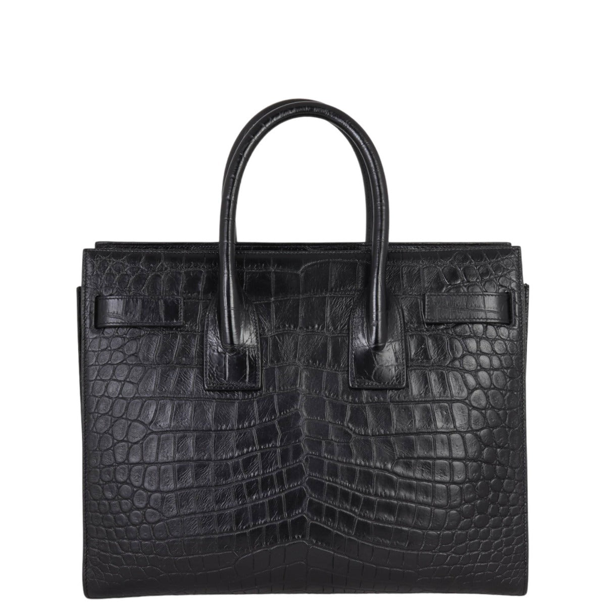 Saint Laurent Sac de Jour Small Croc-Embossed