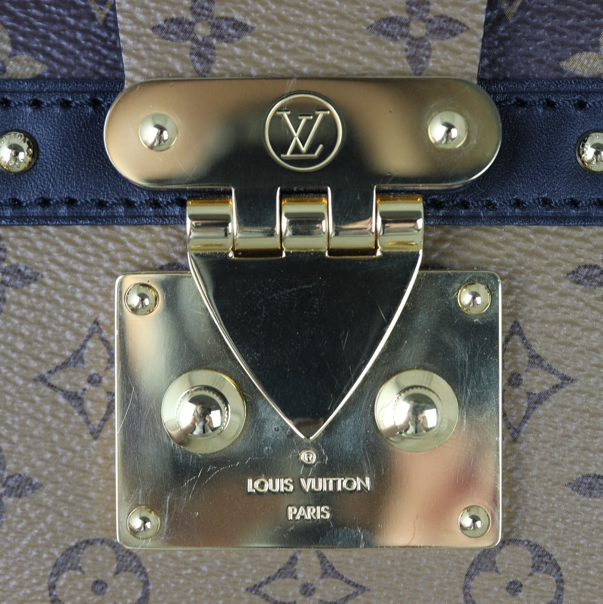 Louis Vuitton Trunk Clutch Monogram Reverse