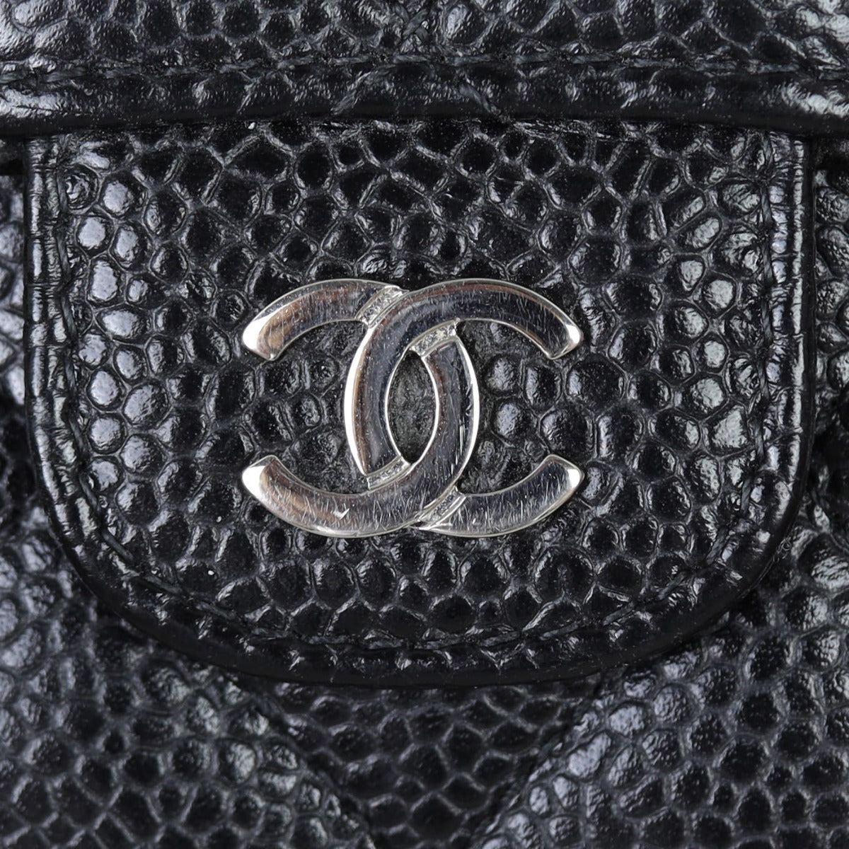 Chanel Classic Flap Long Wallet | Black Diamond Caviar
