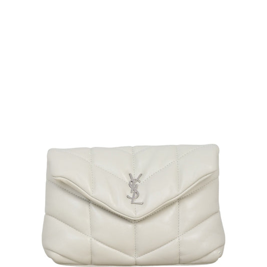 Saint Laurent Puffer Pouch