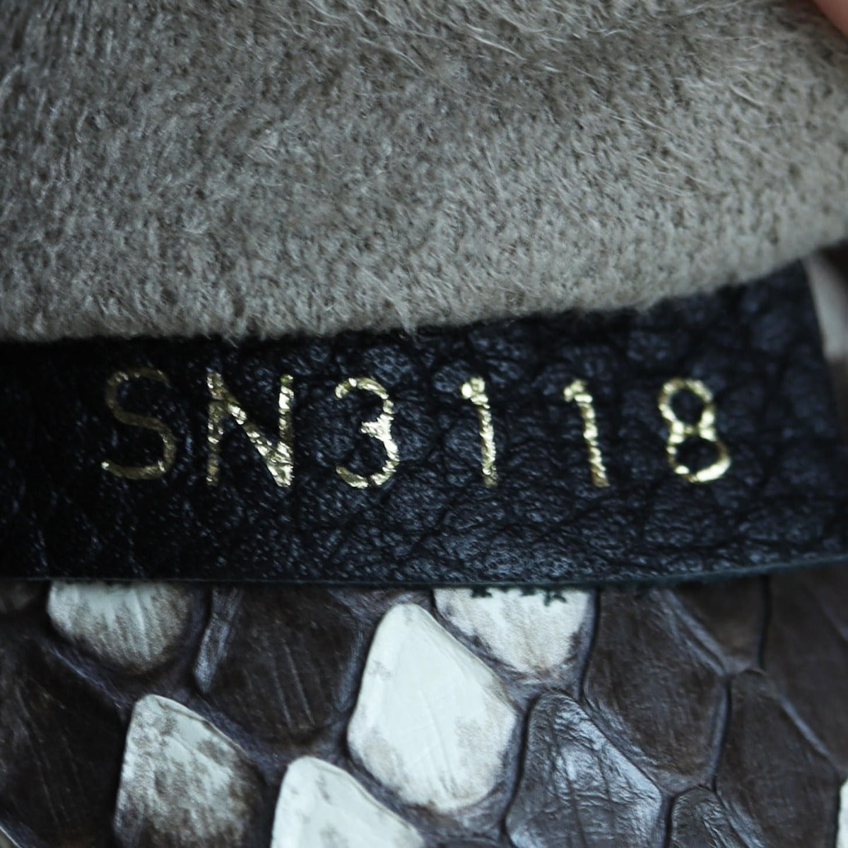 Louis Vuitton Pallas MM Monogram Python