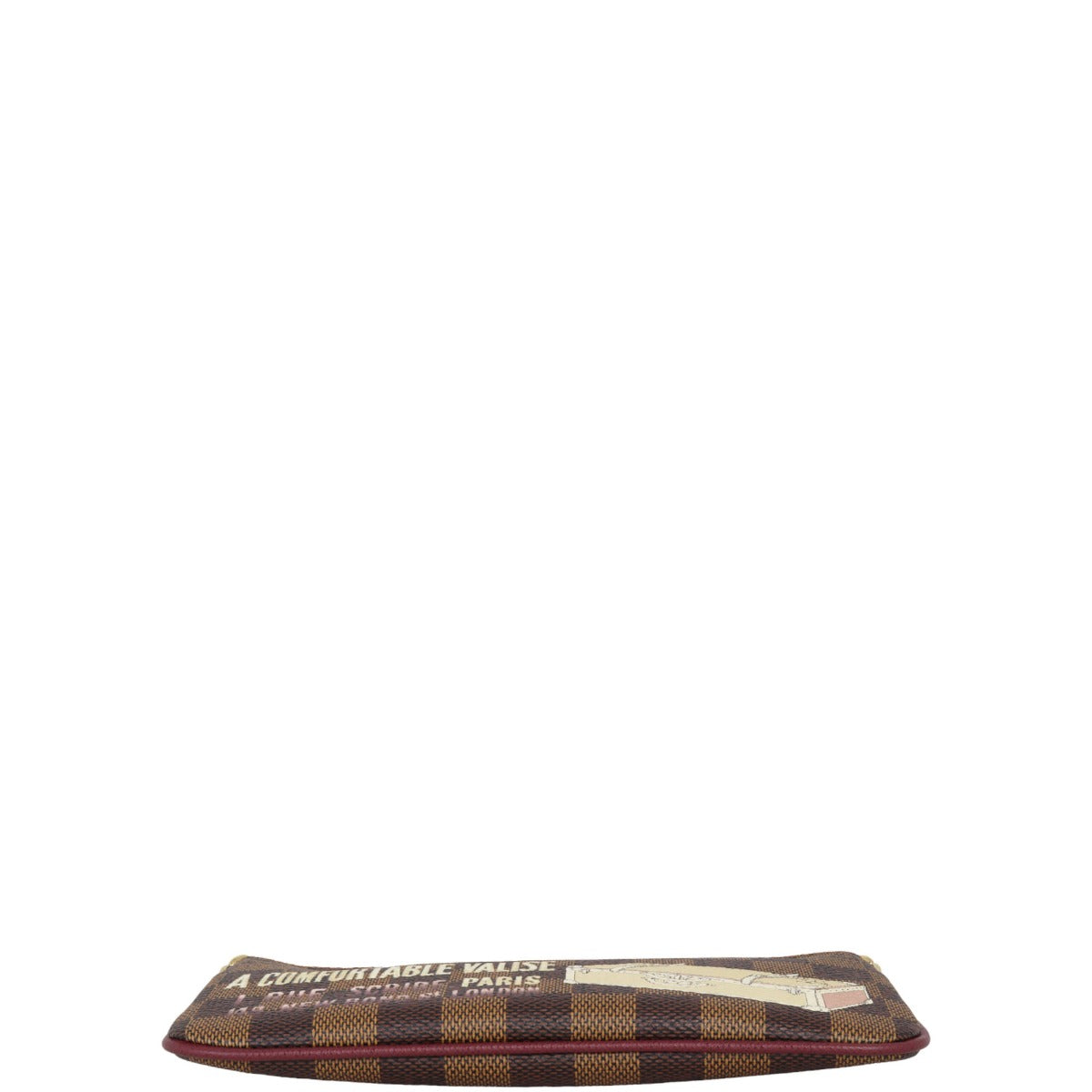 Louis Vuitton Milla Pochette Damier Ebene Trunks